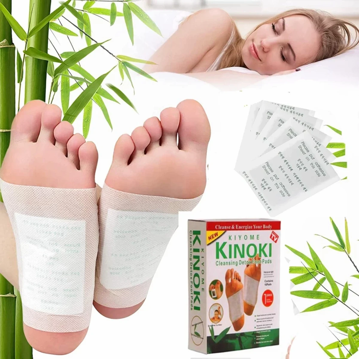 6 Packet ( Free Delivery Charge ) Kinoki Detox Foot Pads