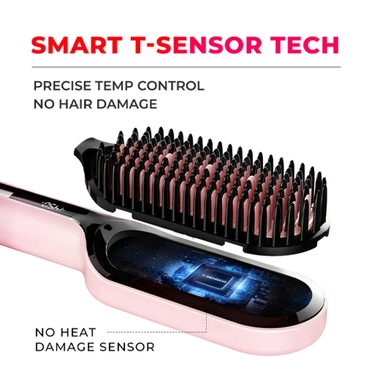 Smart Hair Straightener Brush - Image 5