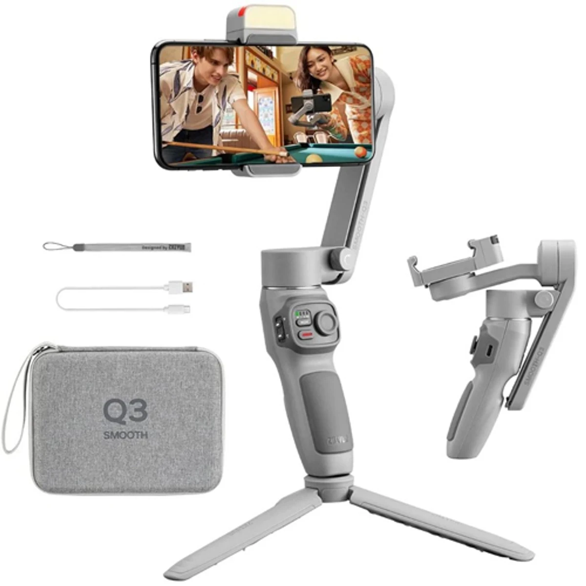 Zhiyun Smooth Q3 3-Axis Gimbal Stabilizer For Smartphone