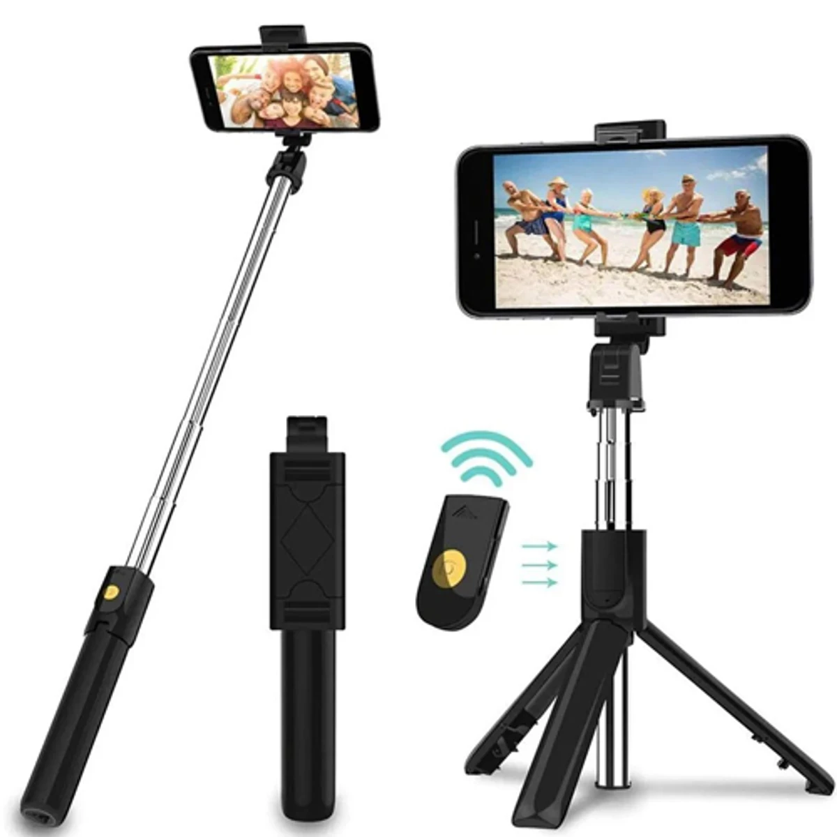 K07 Bluetooth Control Flexible Selfie Stick