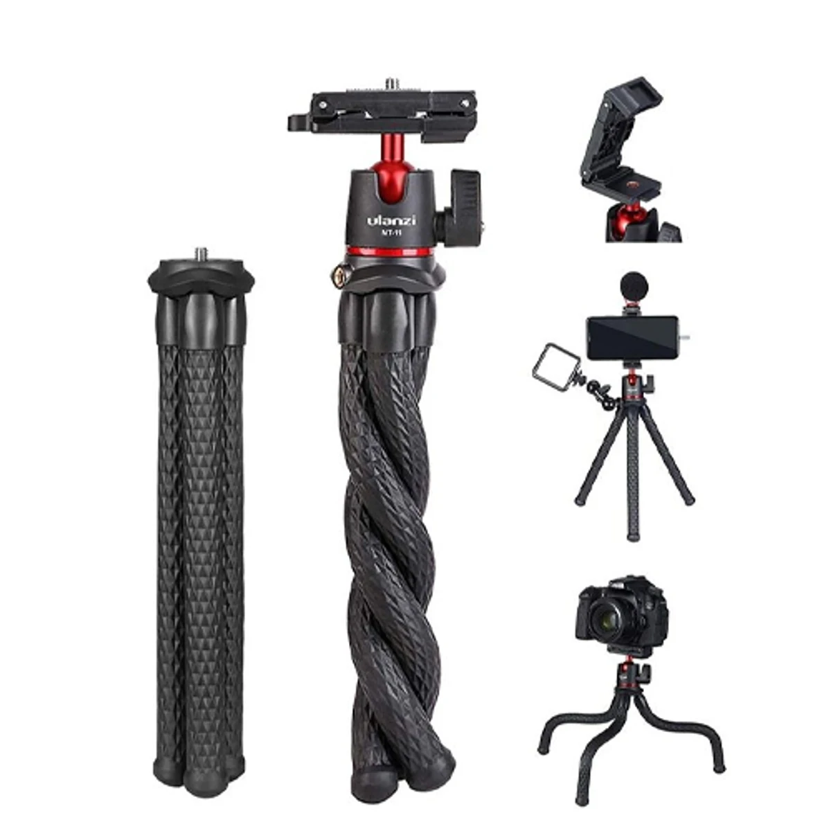 Ulanzi MT11 Octopus Tripod For DSLR Camera & Smartphones