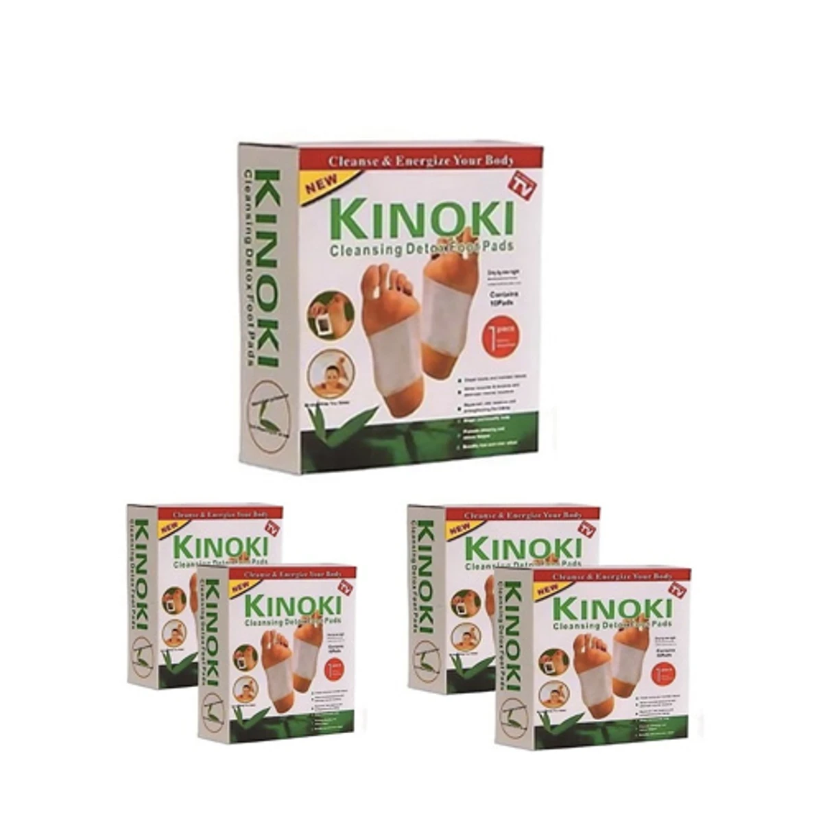 Full Course 5 Pack ( Free Delivery Charge ) Kinoki Detox Foot Pads