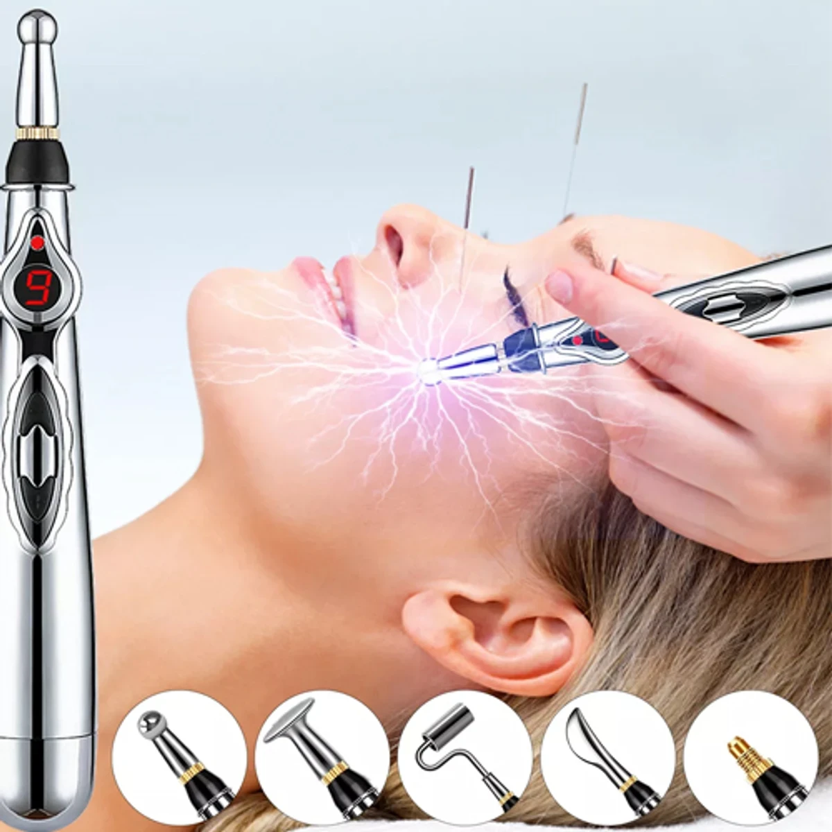 Acupuncture Magnet Therapy Heal Massage Pen - Image 5