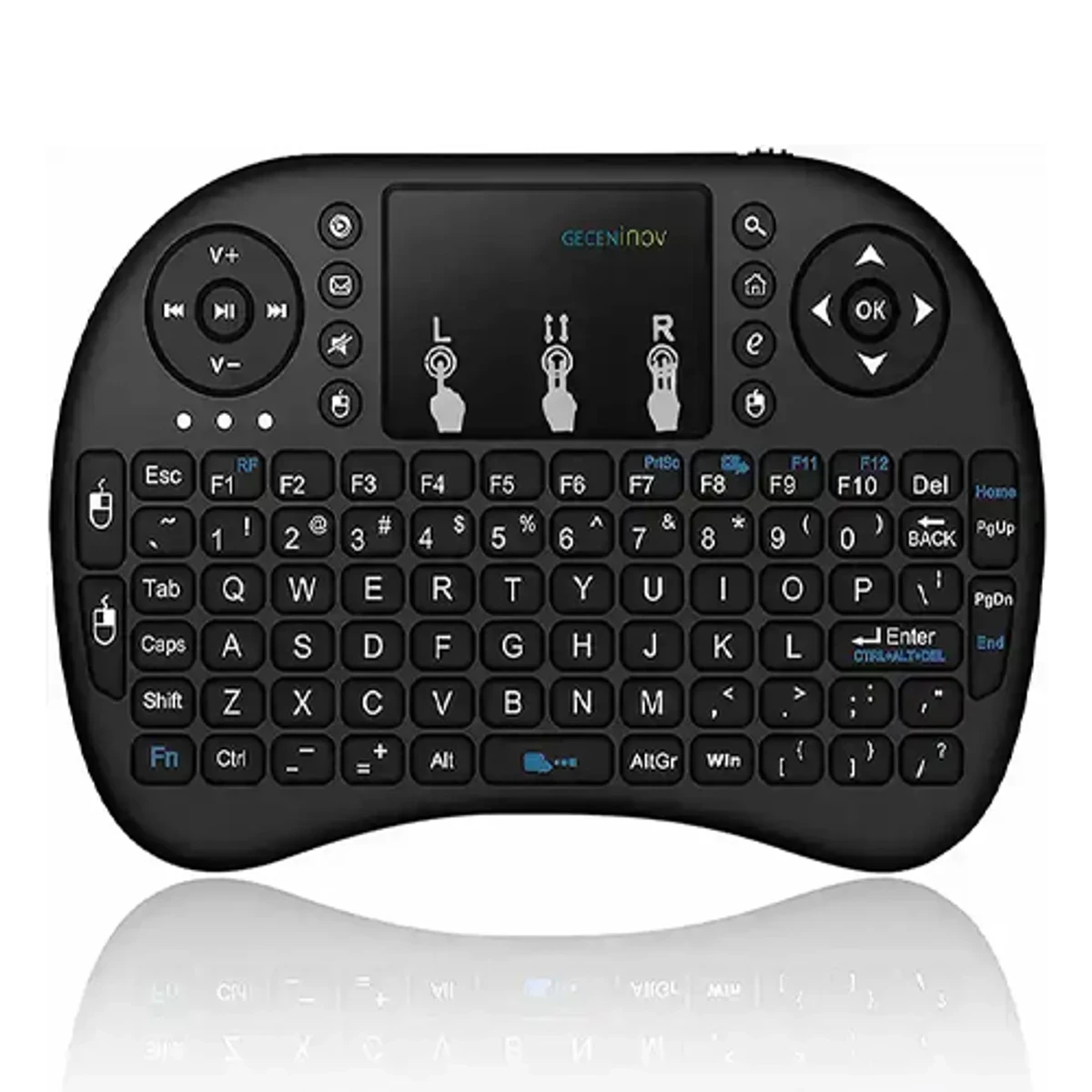 Wireless Mini Keyboard Remote Control Touchpad Mouse Combo Controller