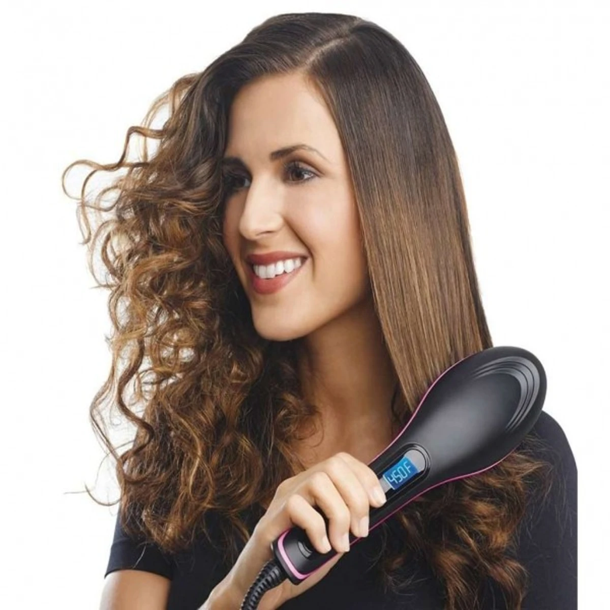 Hair Straightener Brush