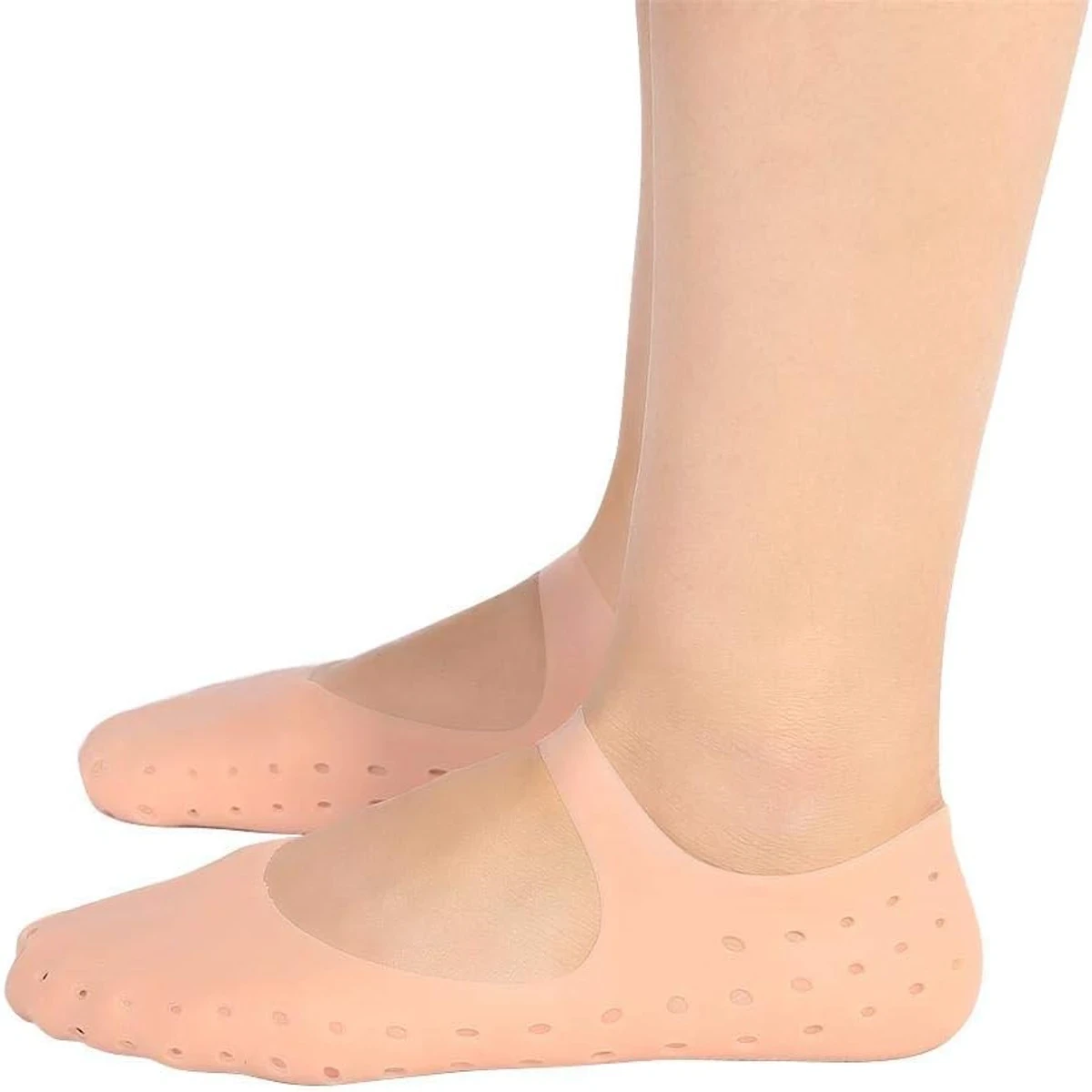 Full Length Silicone Gel Hidratante Sock Foot Care Treatment