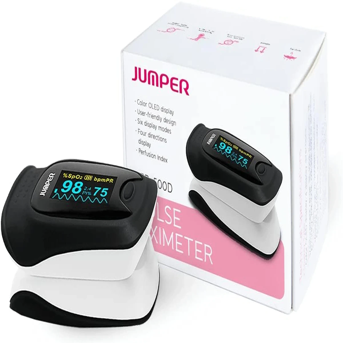 Original jumper pulse oximeter