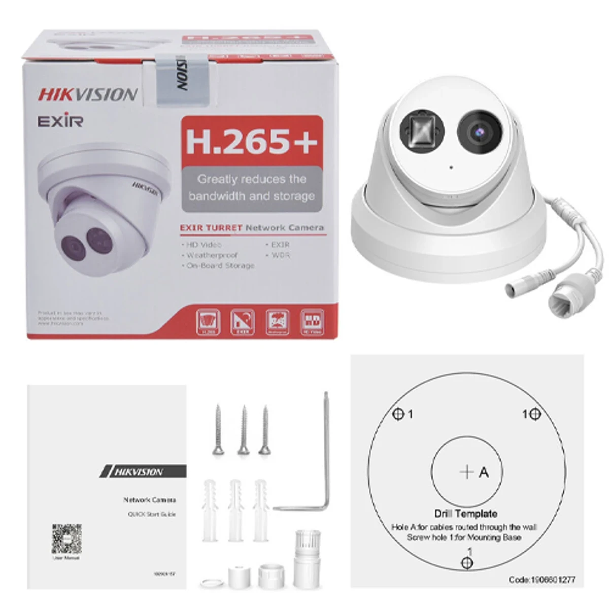 IR Dome IP-Camera Hikvision