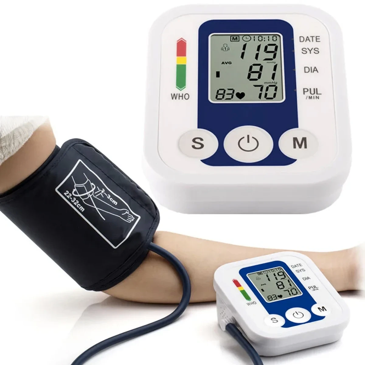 High Quality Digital Blood Pressure Monitor with Voice Function (৪ বছরের ওয়ারেন্টি)