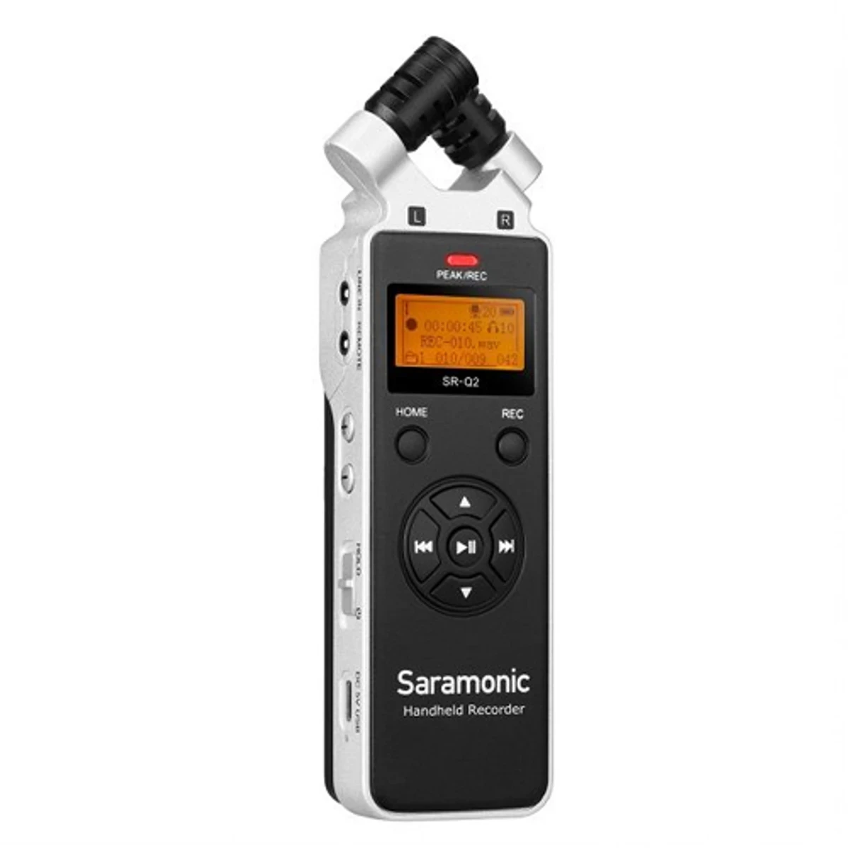 Saramonic SR-Q2 Handheld Audio Recorder With Stereo X/Y Condenser Microphones