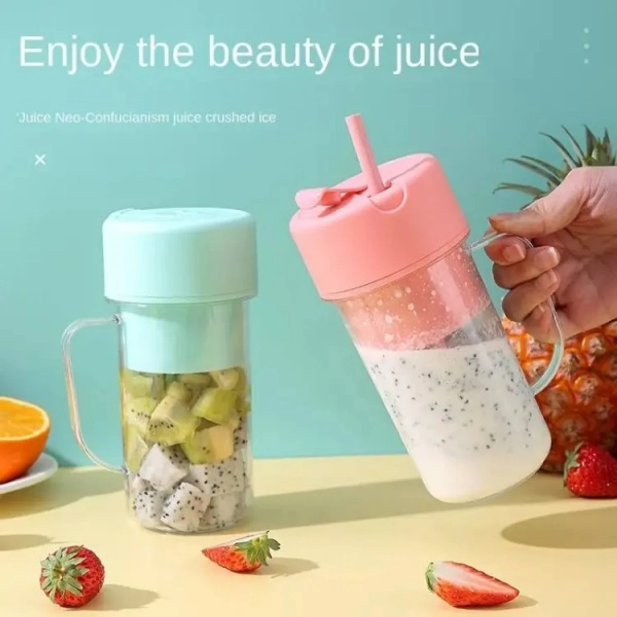 Crusher Juicer Mini Juice Cup-340 Ml