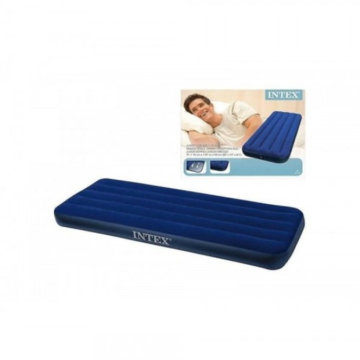 Single Air Bed With Pumper