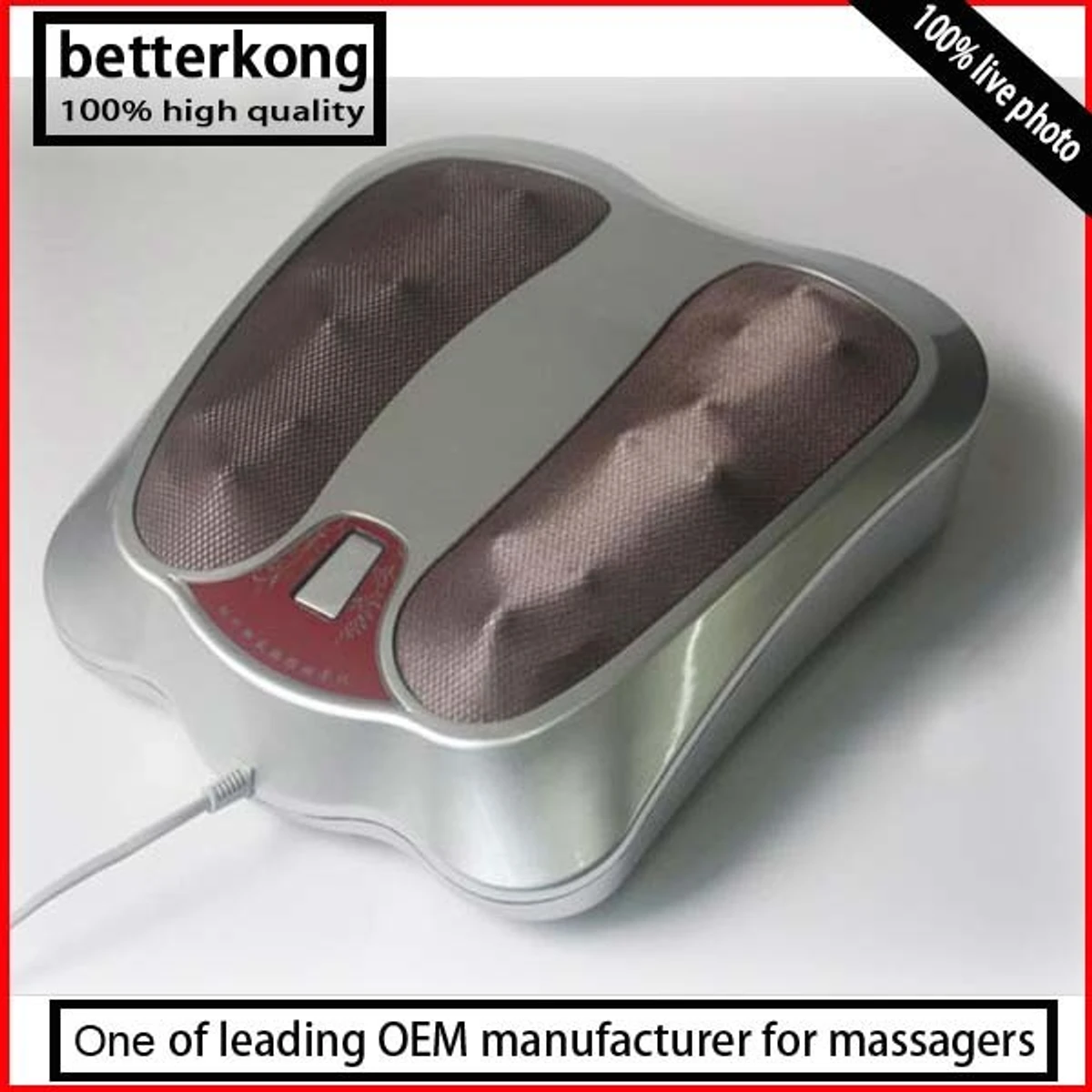 Foot Massager Silver