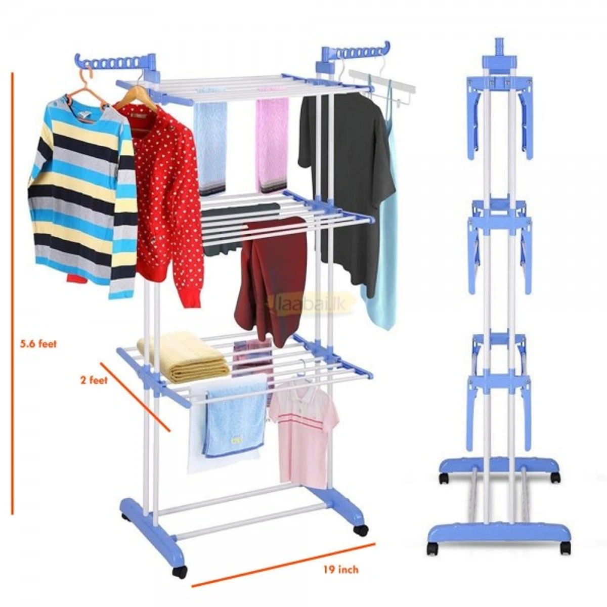 3 Layer Clothing Rack