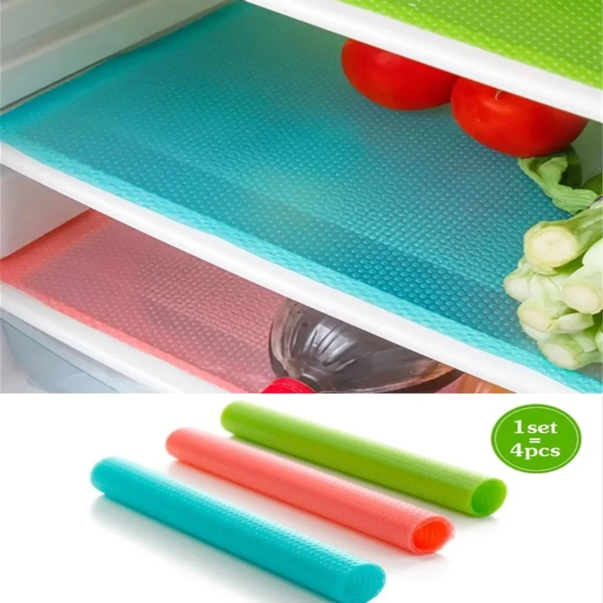 1 Set/4 Pcs Cuttable Cabinet Mat