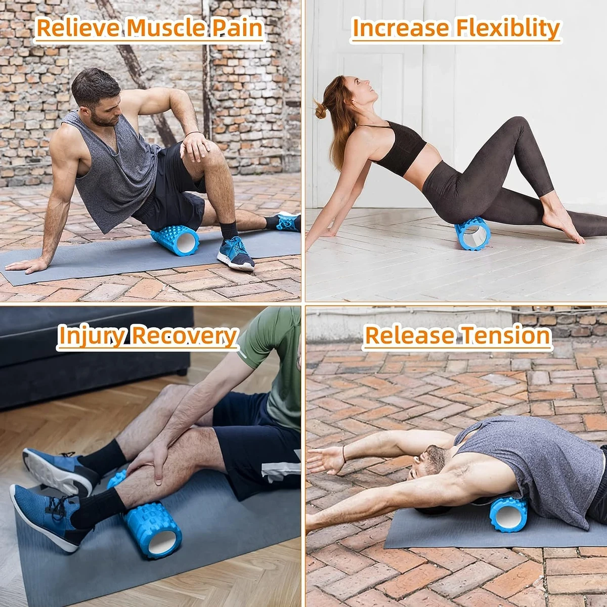 Deep foam roller